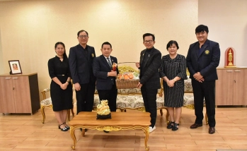 โรงเรียนสาธิตฯ มก. กพส. เข้าสวัสดีปีใหม่ปฐมคณบดีคณะอุตสาหกรรมบริการ