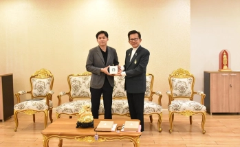 อาจารย์โชคชัย เตโช เข้าพบ รองศาสตราจารย์ ดร.อนามัย ดำเนตร มอบคำอวยพรต้อนรับปีใหม่ 2569