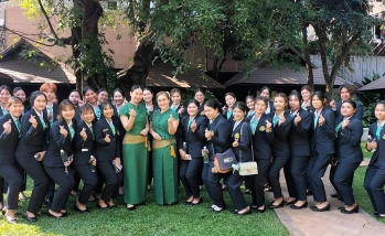 นิสิตชั้นปีที่ 2 หลักสูตรศิลปศาสตรบัณฑิต สาขาวิชาอุตสาหกรรมการท่องเที่ยวและบริการ เข้าร่วมกิจกรรมการเรียนรู้จากห้องเรียนสู่สถานที่จริงอย่างมืออาชีพ ณ Oasis Spa Chiang Mai