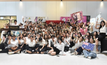 เนรมิตไร่องุ่นใจกลางเมือง! นิสิตโรงแรม ภัตตาคาร และเรือสำราญ ชั้นปีที่ 2 โชว์ทักษะ ในงาน "WINE FESTIVAL – Vineyard in the City"