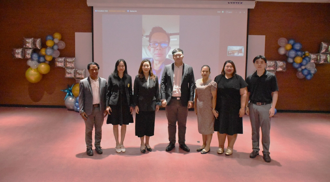 คณบดีคณะอุตสาหกรรมบริการ เปิดงานสัมมนา "Shining on the MICE path เติบโตไปแบบเจิดจรัสบนเส้นทาง MICE" ปั้นนิสิตไมซ์สู่บุคลากรคุณภาพระดับสากล