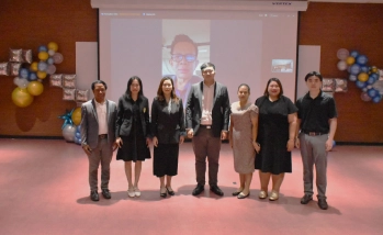 คณบดีคณะอุตสาหกรรมบริการ เปิดงานสัมมนา "Shining on the MICE path เติบโตไปแบบเจิดจรัสบนเส้นทาง MICE" ปั้นนิสิตไมซ์สู่บุคลากรคุณภาพระดับสากล