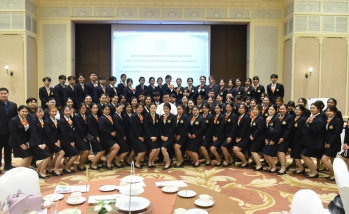 หลักสูตรบริหารธุรกิจบัณฑิต สาขาวิชาการจัดการการท่องเที่ยว โรงแรม และอีเวนต์ จัดโครงการศึกษาดูงานการบริการและการเสริมสร้างมารยาทในอุตสาหกรรมบริการ