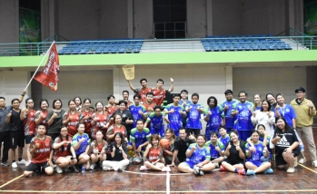 การแข่งขันกีฬาบุคลากรภายใน คณะอุตสาหกรรมบริการ ประจำปี 2569 ในประเภทกีฬาแชร์บอล