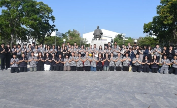 คณะอุตสาหกรรมบริการ จัดพิธีสักการะอนุสาวรีย์หม่อมหลวงชูชาติ กำภู ครบรอบ 4 ปี