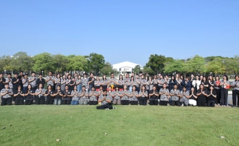 คณะอุตสาหกรรมบริการ ประกอบพิธีสักการะองค์พระพิรุณอย่างสมเกียรติ เนื่องในวาระครบรอบ 4 ปี