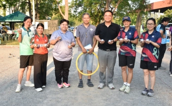 คณะอุตสาหกรรมบริการ เข้าร่วมการแข่งขันกีฬาบุคลากร มก.กำแพงแสน 2569 " ประเภทกีฬาเปตอง