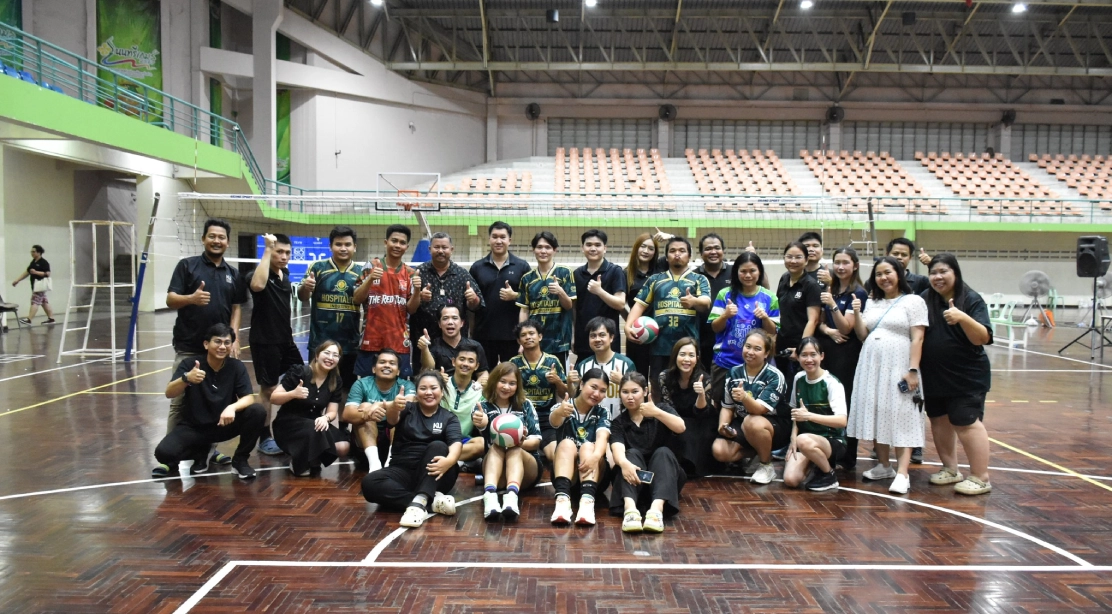 คณะอุตสาหกรรมบริการ เข้าร่วมการแข่งขันกีฬาบุคลากร มก.กำแพงแสน 2569 " ประเภทกีฬาวอลเลย์ ”