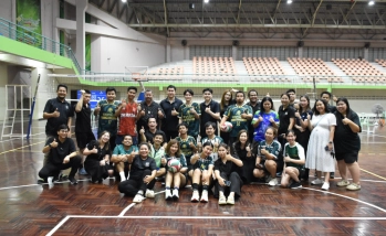 คณะอุตสาหกรรมบริการ เข้าร่วมการแข่งขันกีฬาบุคลากร มก.กำแพงแสน 2569 " ประเภทกีฬาวอลเลย์ ”