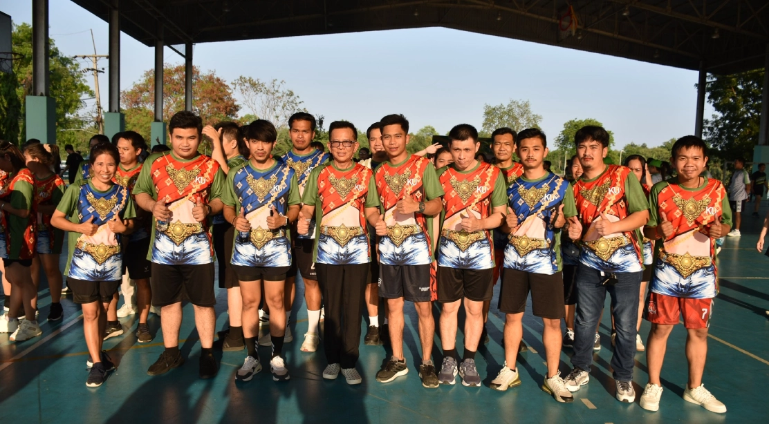 คณะอุตสาหกรรมบริการ เข้าร่วมการแข่งขันกีฬาบุคลากร มก.กำแพงแสน 2569 ประเภทวิ่งเพื่อสุขภาพ ระยะทาง 3.5 กิโลเมตร