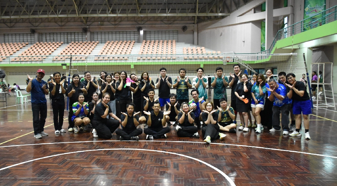 คณะอุตสาหกรรมบริการ เข้าร่วมการแข่งขันกีฬาบุคลากร มก.กำแพงแสน 2569 " ประเภทกีฬาวอลเลย์ รอบที่ 2 ”