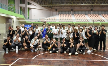 คณะอุตสาหกรรมบริการ ลงสนามชิงชัยในศึกกีฬาบุคลากรภายในการแข่งขันกีฬาบุคลากร มก.กำแพงแสน 2569 " ประเภทกีฬาวอลเลย์ ”