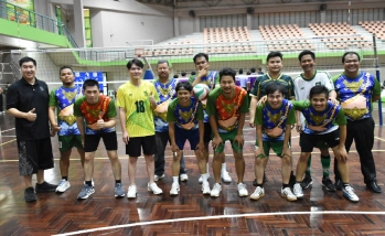 อุตสาหกรรมบริการส่งทัพนักตบชาย ล่าชัยศึกกีฬาบุคลากร มก.กำแพงแสน 2569 รอบรองชนะเลิศอันดับที่ 2