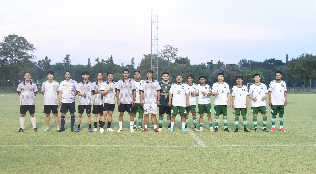 คณะอุตสาหกรรมบริการ เข้าร่วมการแข่งขันกีฬาบุคลากร มก.กำแพงแสน 2569 " ประเภทกีฬาฟุตบอล 7 คน ” รอบที่3