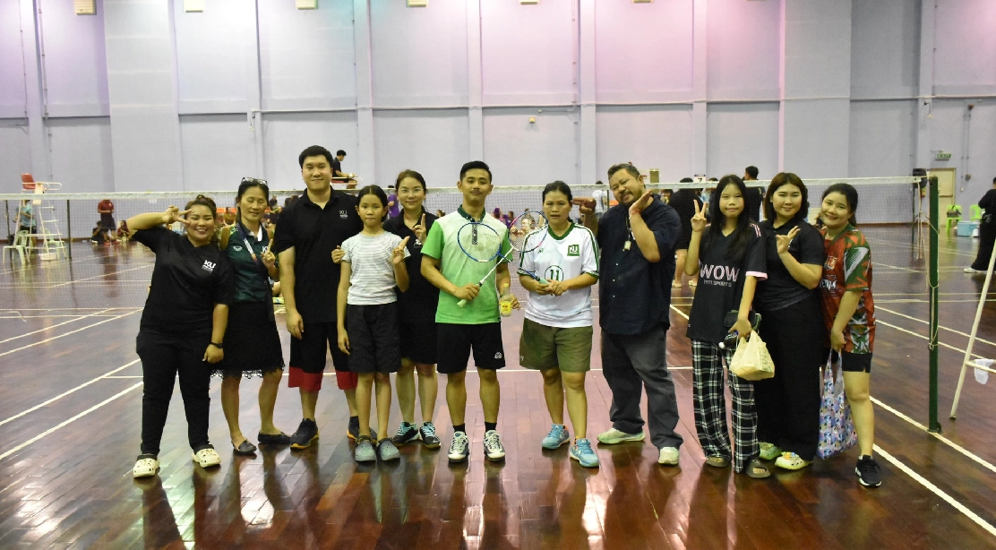 คณะอุตสาหกรรมบริการ เข้าร่วมการแข่งขันกีฬาบุคลากร มก.กำแพงแสน 2569 " ประเภทกีฬาแบดมินตัน "