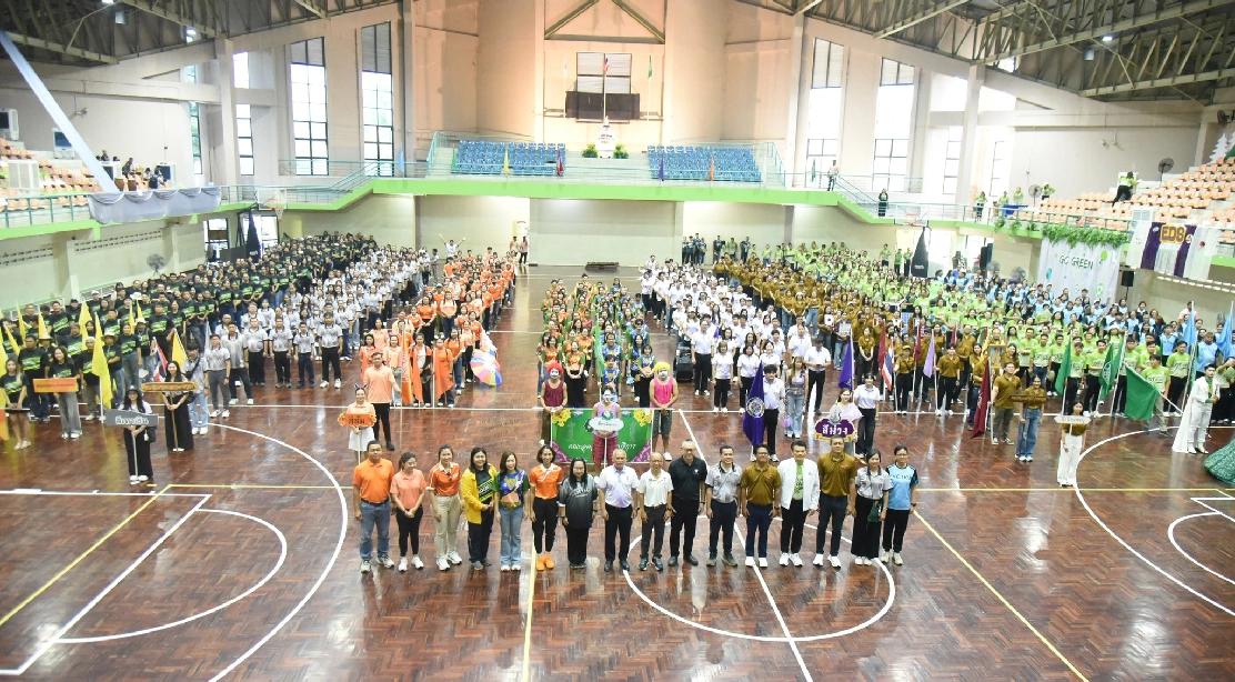 คณะอุตสาหกรรมบริการรวมพลังบุคลากร ร่วมพิธีเปิดกีฬาบุคลากร มก. กำแพงแสน 2569 อย่างคึกคัก