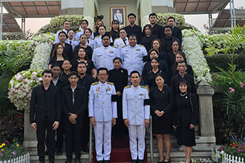 คณะอุตสาหกรรมบริการ เข้าร่วมพิธีพระราชทานเพลิง ดร.จงรัก วัชรินทร์รัตน์ อธิการบดีมหาวิทยาลัยเกษตรศาสตร์ลำดับที่ 15 