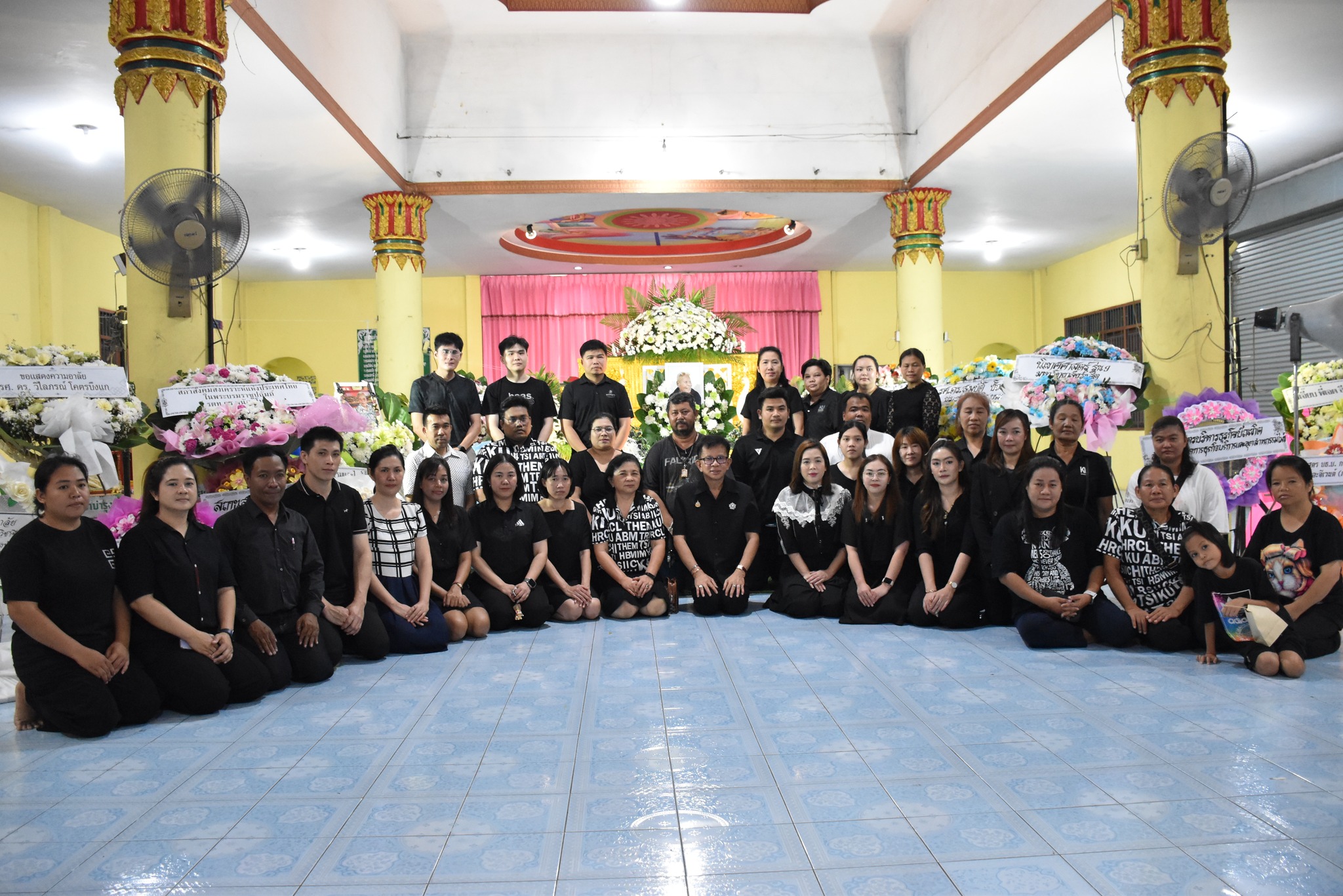 คณะอุตสาหกรรมบริการ ร่วมเป็นเจ้าภาพงานสวดพระอภิธรรมศพ คุณพ่ออภิชาติ อำพันธ์