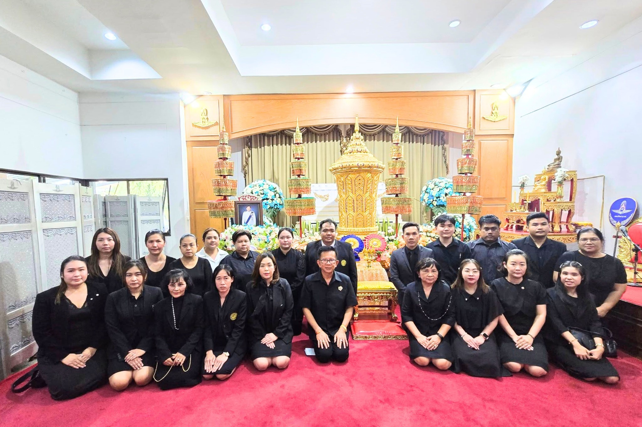 คณะอุตสาหกรรมบริการ ร่วมเป็นเจ้าภาพพิธีสวดพระอภิธรรมศพ รศ.ดร.อภิสิฏฐ์ ศงสะเสน รองอธิการบดีฝ่ายวิชาการและการเรียนรู้ตลอดชีวิต มหาวิทยาลัยเกษตรศาสตร์ 