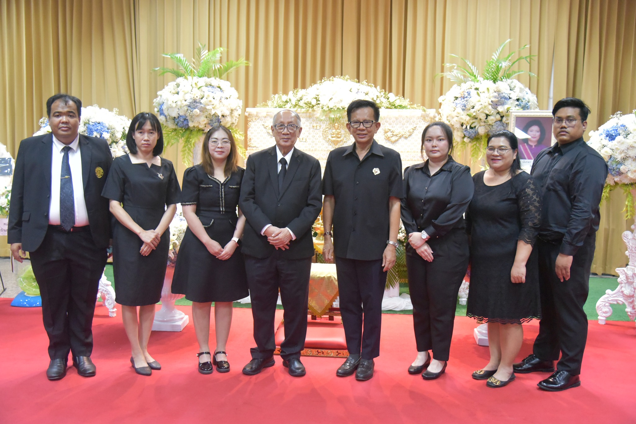 คณะอุตสาหกรรมบริการ ร่วมเป็นเจ้าภาพพิธีสวดพระอภิธรรมศพ รองศาสตราจารย์นันทพร จารุพันธุ์