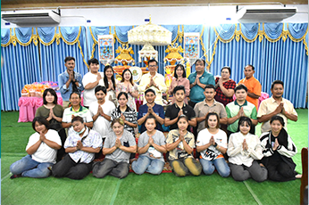 คณบดีคณะอุตสาหกรรมบริการ ให้เกียรติเป็นประธานฝ่ายฆราวาสในพิธีฉลองและสมโภชกฐินสามัคคี วัดบ่อน้ำจืด ประจำปี 2568