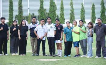 คณะอุตสาหกรรมบริการ เข้าร่วมการแข่งขันกีฬาบุคลากร มก.กำแพงแสน 2569 " ประเภทกีฬาจานร่อน "