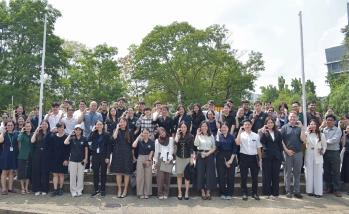 คณาจารย์คณะอุตสาหกรรมบริการ เข้าร่วมพิธีเปิด การจัดฝึกอบรมเชิงปฏิบัติการ (Research Workshop) เรื่อง การเพิ่มศักยภาพการเขียนข้อเสนอการวิจัย โครงการวิจัยเพื่อพัฒนานักวิจัยรุ่นใหม่ มก. ประจำปี 2569