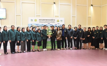 คณะวิศวกรรมศาสตร์ กำแพงแสน ร่วมแสดงความยินดีครบรอบ 4 ปี วันคล้ายวันสถาปนาคณะอุตสาหกรรมบริการ