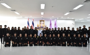 คณะอุตสาหกรรมบริการ ร่วมพิธีถวายพระพรชัยมงคล เนื่องในโอกาสวันเฉลิมพระชนมพรรษา สมเด็จพระนางเจ้าสุทิดา พัชรสุธาพิมลลักษณ พระบรมราชินี