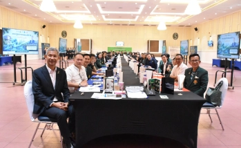 คณะอุตสาหกรรมบริการ ให้การต้อนรับคณะกรรมการวิชาการ มหาวิทยาลัยเกษตรศาสตร์ ในโครงการประชุมสัญจรคณะกรรมการวิชาการ มหาวิทยาลัยเกษตรศาสตร์ (ก.ว.ช.)