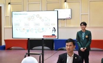 หลักสูตร ศศ.บ. สาขาวิชาภาษาอังกฤษเพื่ออุตสาหกรรมบริการ (ESI) คณะอุตสาหกรรมบริการ นำเสนอภาพรวมสาขาวิชา แก่คณะกรรมการวิชาการ มหาวิทยาลัยเกษตรศาสตร์ (ก.ว.ช.) ในโครงการประชุมสัญจร ประจำปี 2569