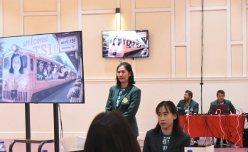 หลักสูตร ศศ.บ. สาขาวิชาอุตสาหกรรมการท่องเที่ยวและการบริการ (TSI) คณะอุตสาหกรรมบริการ นำเสนอภาพรวมสาขาวิชา แก่คณะกรรมการวิชาการ มหาวิทยาลัยเกษตรศาสตร์ (ก.ว.ช.) ในโครงการประชุมสัญจร ประจำปี 2569