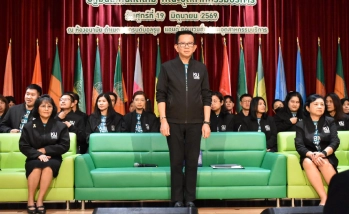 คณะอุตสาหกรรมบริการ จัดงาน ปฐมนิเทศนิสิตใหม่ KU 86 HI 5 อบน 15 คณะอุตสาหกรรมบริการ ประจำปีการศึกษา 2569 