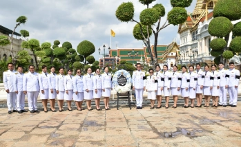 คณะอุตสาหกรรมบริการ น้อมสำนึกในพระมหากรุณาธิคุณ ทูลเกล้าฯ ถวายเงินเพื่อถวายพระราชกุศลแด่ สมเด็จพระบรมราชชนนีพันปีหลวง