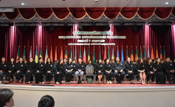 คณะผู้บริหาร คณาจารย์ และบุคลากร คณะอุตสาหกรรมบริการ ร่วมพิธีไหว้ครู “อุตสาหกรรมบริการบูชาครู” ประจำปีการศึกษา 2569