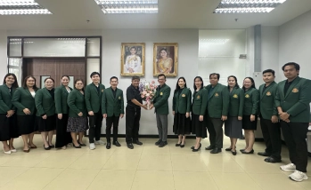 คณะอุตสาหกรรมบริการ ร่วมแสดงความยินดีกับ รองศาสตราจารย์ ดร.เชาว์ อินทร์ประสิทธิ์ ในโอกาสรับตำแหน่ง รองอธิการบดีวิทยาเขตกำแพงแสน
