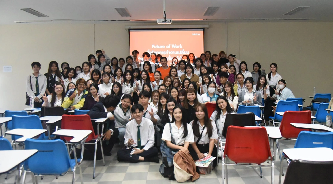 JobThai แนะแนวคิด “Future of Work เมื่อโลกการทำงานเปลี่ยน ทำยังไงให้เป็นคนที่ใครก็ต้องการตัว” ในงาน Job Fairs 2026 ครั้งที่ 7