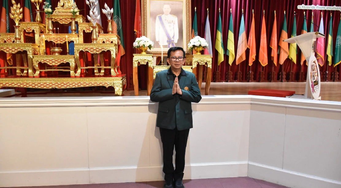 คณะอุตสาหกรรมบริการจัดพิธีจุดธูปเทียนน้อมรำลึกและแสดงความกตัญญูแด่ท่าน ดร.จงรัก วัชรินทร์รัตน์ ในงาน Job Fairs 2026 ครั้งที่ 7