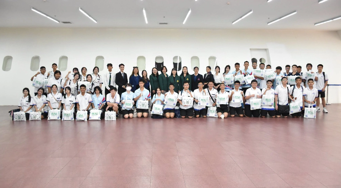 คณะครูและนักเรียนโรงเรียนโพธิสารพิทยากร เข้าเยี่ยมชมห้องปฏิบัติการจำลองการบิน เพื่อเตรียมความพร้อมกิจกรรม “ศึกษาดูงานและพัฒนาศักยภาพวิชาชีพ”