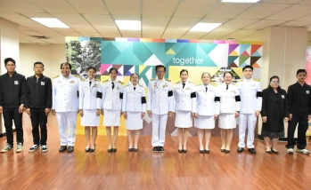คณะอุตสาหกรรมบริการ เข้าร่วมพิธีรับพระบรมราชโองการโปรดเกล้าโปรดกระหม่อมแต่งตั้ง อธิการบดีมหาวิทยาลัยเกษตรศาสตร์ ลำดับที่ 16