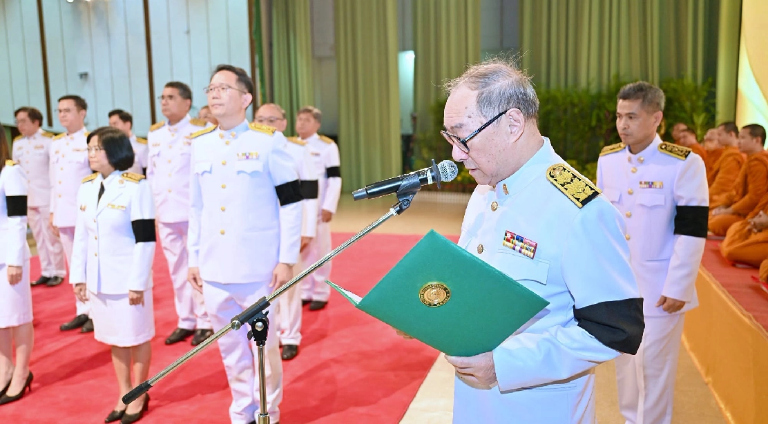 นายกสภามหาวิทยาลัยเกษตรศาสตร์ เป็นประธานในพิธีรับพระบรมราชโองการโปรดเกล้าฯ แต่งตั้งอธิการบดี ลำดับที่ 16