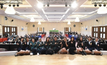 คณบดีคณะอุตสาหกรรมบริการ ให้เกียรติเป็นประธานในพิธีเปิด โครงการฝึกงาน “PERFECT LOOK &amp; SERVICE MIND: Ready for the Internship”สาขาวิชาการโรงแรม ภัตตาคาร และเรือสำราญ
