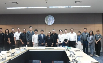 ผู้บริหารคณะอุตสาหกรรมบริการ เข้าร่วมประชุมหารือแนวทางความร่วมมือด้าน Science and Technology (STB) กับ China Agricultural University สาธารณรัฐประชาชนจีน