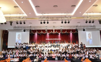 คณบดีคณะอุตสาหกรรมบริการ ให้เกียรติเป็นประธานในพิธีเปิด โครงการเสริมทักษะ HBM “กิจกรรมสานสายใยสู่โลกกว้าง” ประจำปีการศึกษา 2569