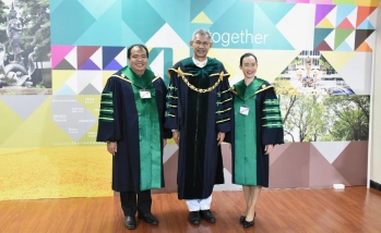 มหาบัณฑิต และดุษฎีบัณฑิตคณะอุตสาหกรรมบริการ เข้าร่วมการฝึกซ้อมย่อยและซ้อมใหญ่พิธีพระราชทานปริญญาบัตร มหาวิทยาลัยเกษตรศาสตร์ ประจำปีการศึกษา 2568 (10)