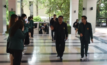 คณบดีคณะอุตสาหกรรมบริการ พร้อมด้วยคณะผู้บริหาร คณาจารย์ และบุคลากร ให้การต้อนรับ และร่วมประชุมคณะกรรมการประจำวิทยาเขตกำแพงแสน ครั้งที่ 10/2569